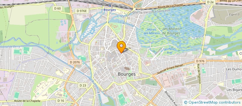 localisation de l'entreprise JOHANNA COIFF  BOURGES