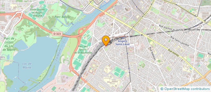 localisation de l'entreprise JOHANNE SAN à ANGERS