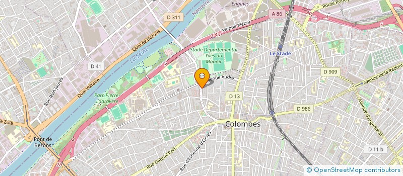 localisation de l'entreprise JOHARA à COLOMBES