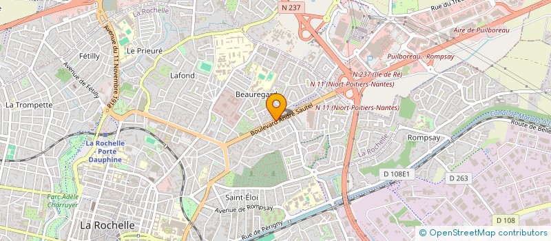 localisation de l'entreprise JOHARA  LA ROCHELLE