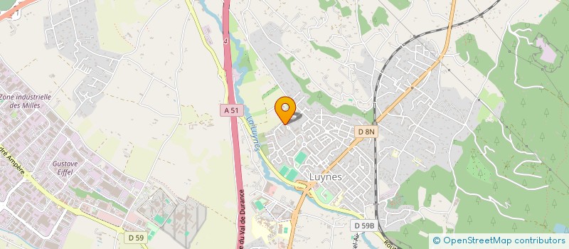localisation de l'entreprise JOHD INVEST à AIX-EN-PROVENCE