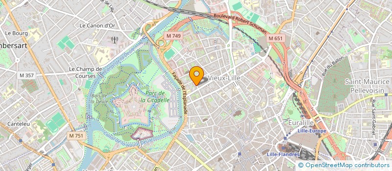 localisation de l'entreprise JOHI à LILLE
