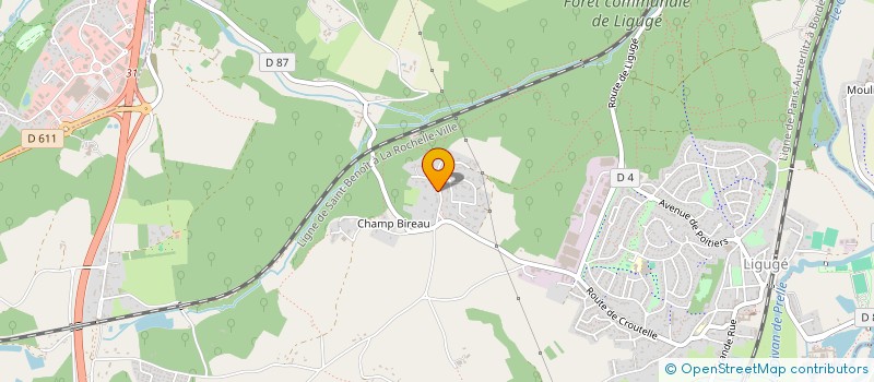 localisation de l'entreprise JOHN  LIGUGE