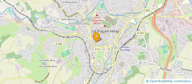 localisation de l'entreprise JOHN à LE PUY-EN-VELAY