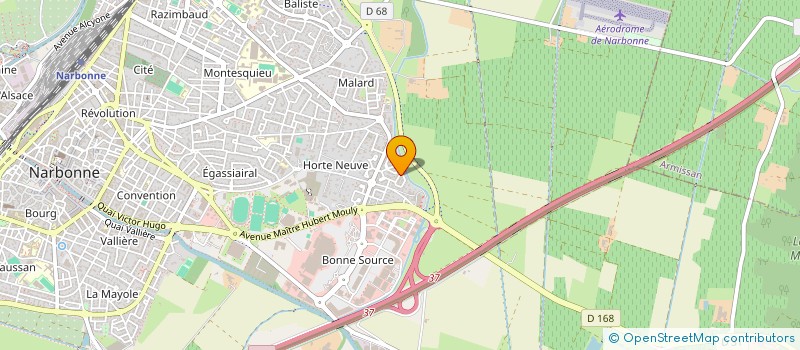 localisation de l'entreprise JOHN BARBER  NARBONNE