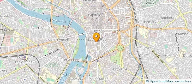 localisation de l'entreprise JOHN BULL PUB COMPAGNY TOULOUSE S.A. à TOULOUSE