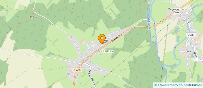 localisation de l'entreprise JOHN CARRELAGE  VY-LES-LURE