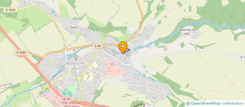 localisation de l'entreprise JOHN CORBY SA à MAGNY-EN-VEXIN