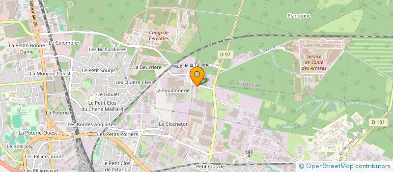 localisation de l'entreprise JOHN DEERE HOLDING FRANCE 2 à FLEURY-LES-AUBRAIS