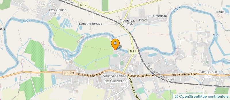 localisation de l'entreprise JOHN DRISSIA NINA  SAINT-MEDARD-DE-GUIZIERES