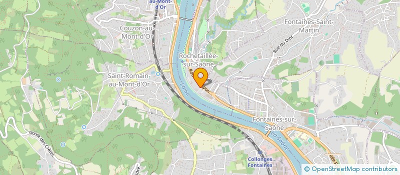 localisation de l'entreprise JOHN EUVRARD CONSEIL  ROCHETAILLEE-SUR-SAONE