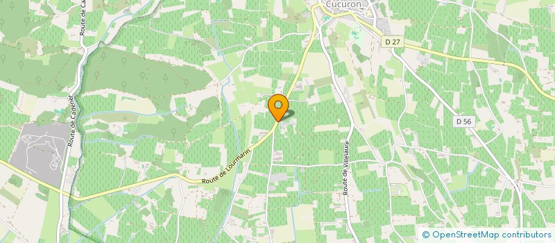 localisation de l'entreprise JOHN GARAGE  CUCURON