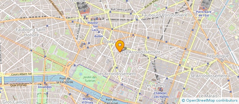 localisation de l'entreprise JOHN H à PARIS