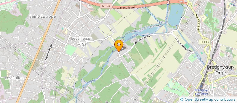 localisation de l'entreprise JOHN-MARC à BRETIGNY-SUR-ORGE