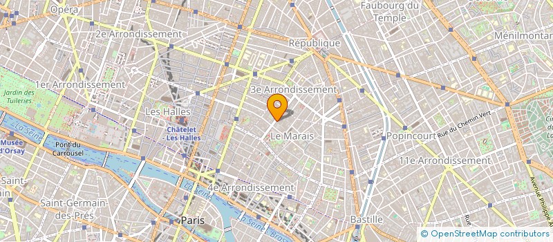 localisation de l'entreprise JOHN PAUL GROUPE  PARIS