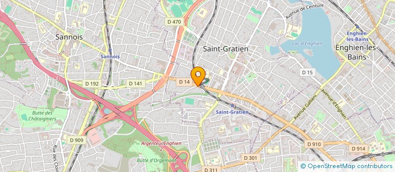 localisation de l'entreprise JOHN STONE à SAINT-PRIX