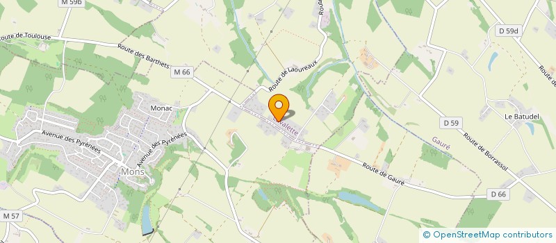 localisation de l'entreprise JOHNANA  LAVALETTE