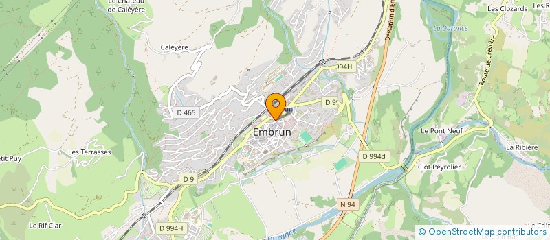 localisation de l'entreprise JOHNJO à EMBRUN