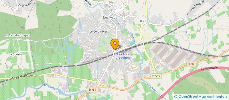 localisation de l'entreprise JOHNLIUDMILA  LES ARCS