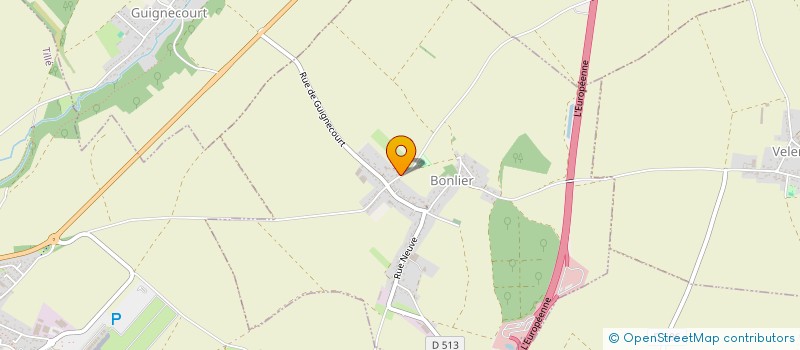 localisation de l'entreprise JOHNNY DOBIGNY  BONLIER