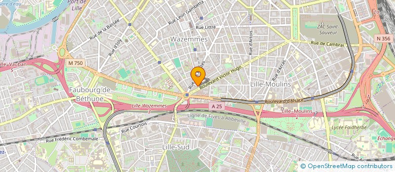 localisation de l'entreprise JOHNNY STECCHINO  LILLE