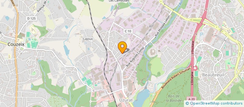 localisation de l'entreprise JOHNNY TOUJOURS à LIMOGES