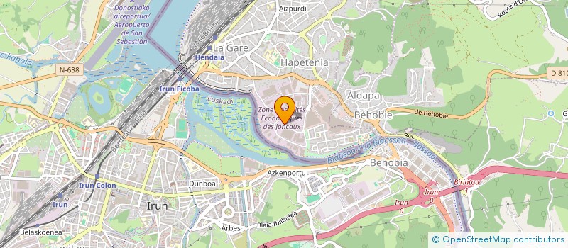 localisation de l'entreprise JOHNSON TRANSWORLD VIDEO INTERNATIONAL à HENDAYE