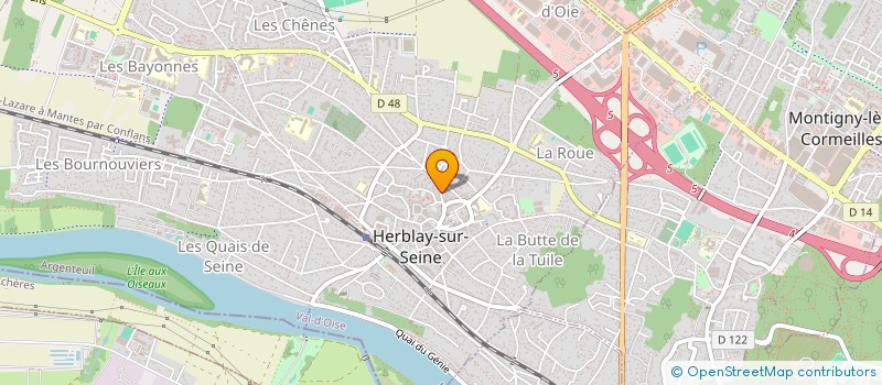 localisation de l'entreprise JOHREM  HERBLAY-SUR-SEINE