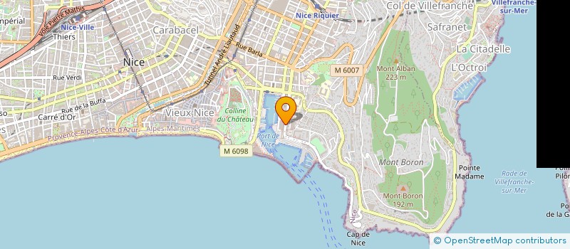 localisation de l'entreprise JOIA BEAUTY à NICE