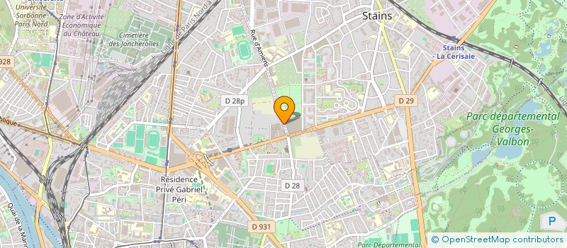 localisation de l'entreprise JOIE, AMOUR ET PARTAGE (JAP)  SAINT-DENIS
