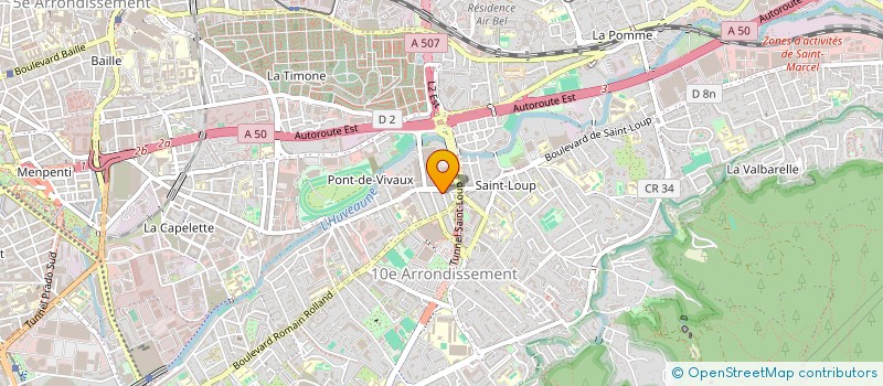 localisation de l'entreprise JOIE D'AIDER (JDD) à MARSEILLE