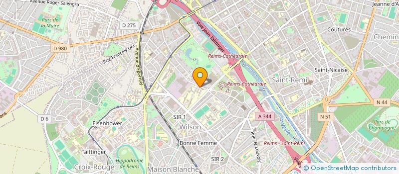 localisation de l'entreprise JOIE DE VIVRE  REIMS