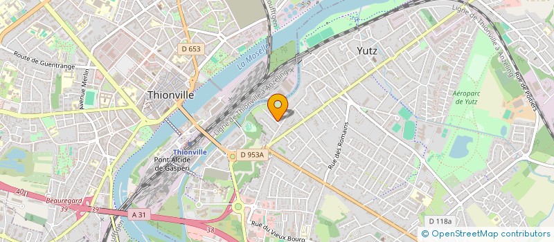 localisation de l'entreprise JOIE DE VIVRE  YUTZ