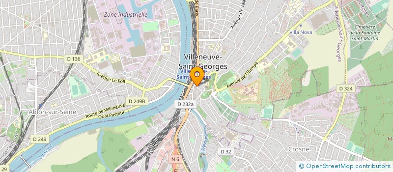 localisation de l'entreprise JOIE DE VIVRE à VILLENEUVE-SAINT-GEORGES