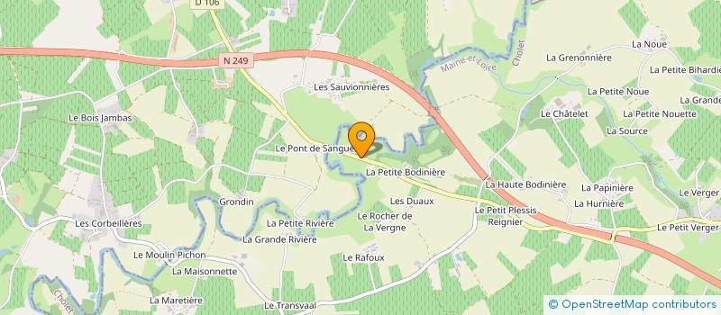 localisation de l'entreprise JOIE INVESTISSEMENT à SEVREMOINE