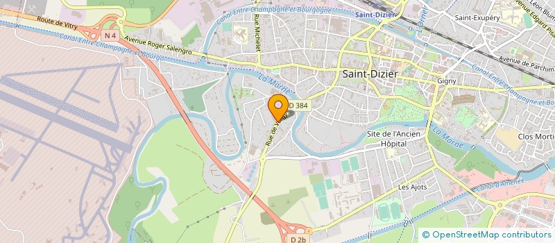 localisation de l'entreprise JOIE, JEUNESSE, FOLKLORE à SAINT-DIZIER