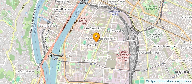 localisation de l'entreprise JOIE LUDOVIC & CELINE  LYON