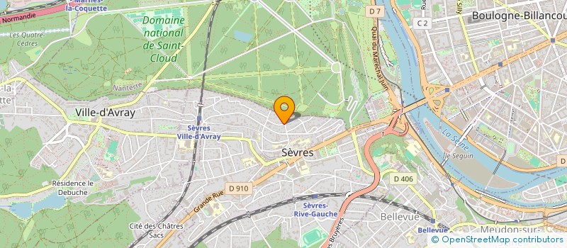 localisation de l'entreprise JOIEDENTREPRENDRE à SEVRES