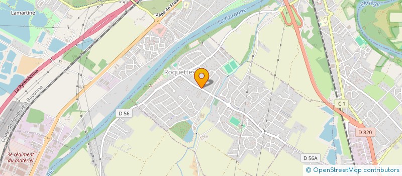 localisation de l'entreprise JOIGNEAUX DE LUZ à ROQUETTES