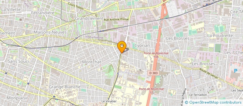 localisation de l'entreprise JOINT LYONNAIS à BRON