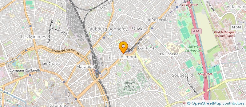 localisation de l'entreprise JOINTEURS ASSOCIES  TOULOUSE