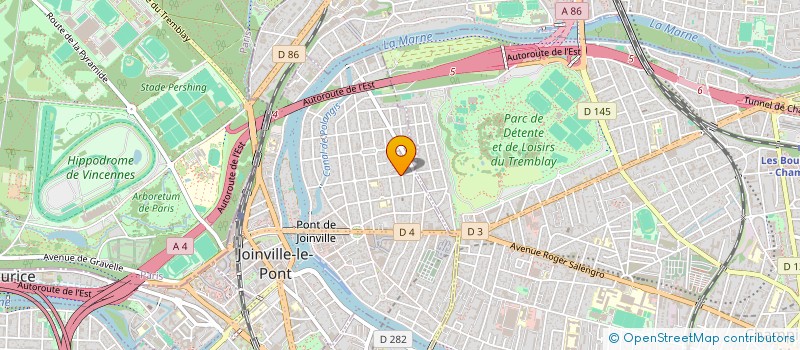 localisation de l'entreprise JOINVILLAISE DU BATIMENT à JOINVILLE-LE-PONT