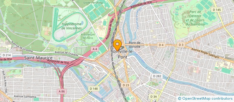 localisation de l'entreprise JOINVILLE AUDITION  JOINVILLE LE PONT