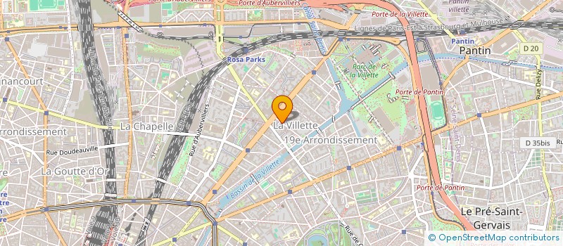 localisation de l'entreprise JOINVILLE LIFA  PARIS