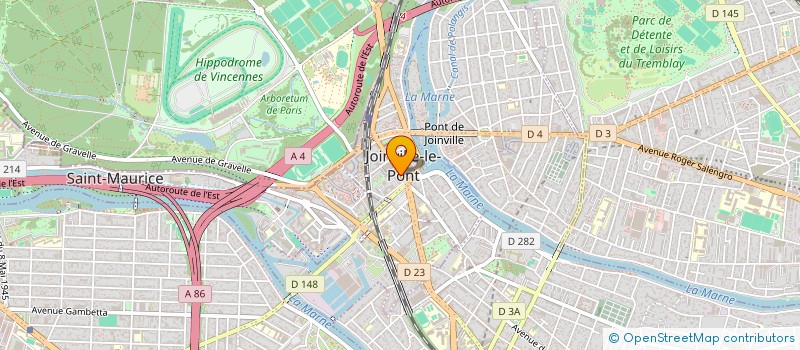 localisation de l'entreprise JOINVILLE MARKET  JOINVILLE-LE-PONT