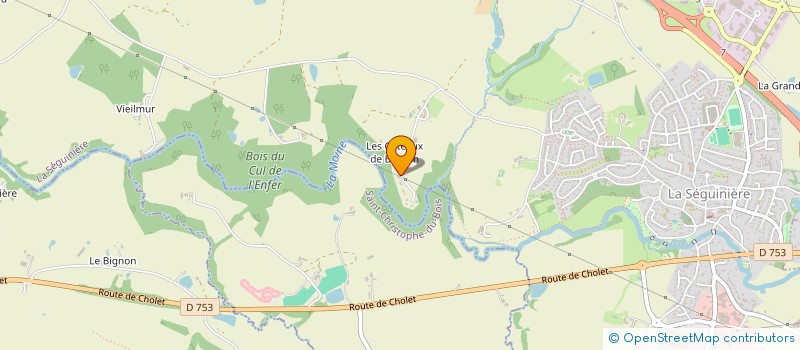 localisation de l'entreprise JOIRE FINANCES ET CONSEILS  LA SEGUINIERE