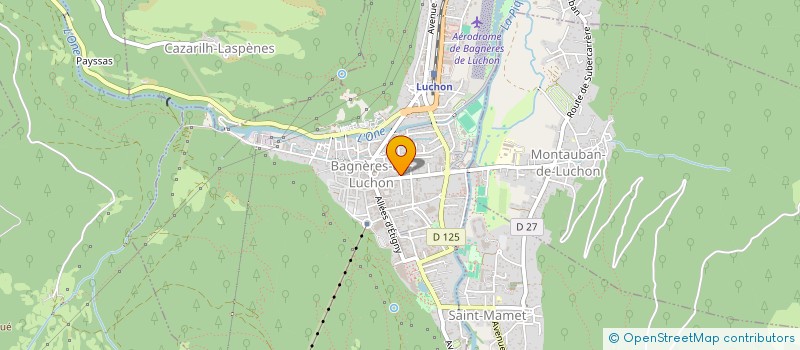 localisation de l'entreprise JOIRIE  BAGNERES-DE-LUCHON