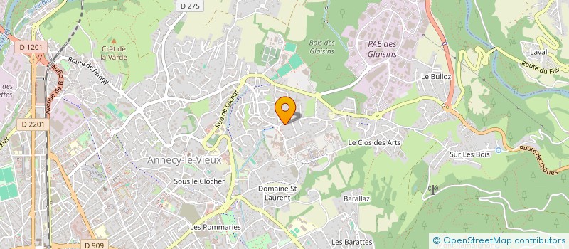 localisation de l'entreprise JOISTA à ANNECY