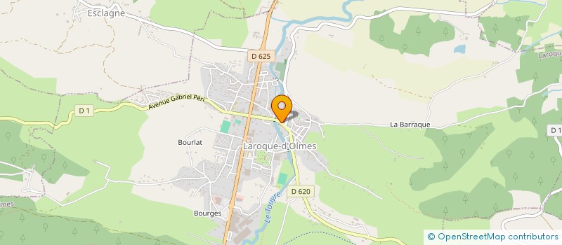 localisation de l'entreprise JOJ  LAROQUE-D'OLMES