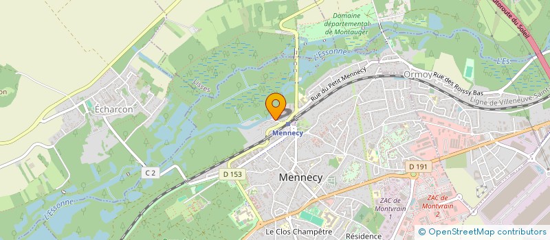 localisation de l'entreprise JOJALOMA à MENNECY
